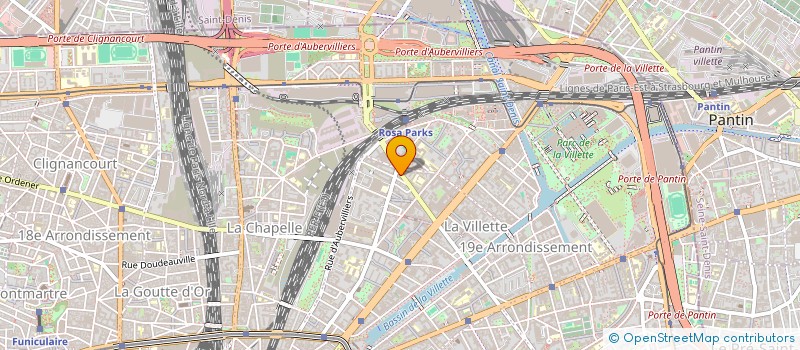 localisation de l'entreprise ROYALE COIFFURE  PARIS