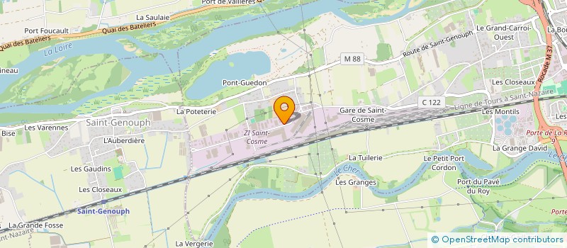 localisation de l'entreprise ROYALE DEMEURE YSJ  LA RICHE