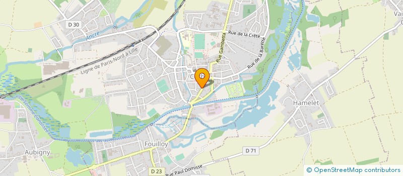 localisation de l'entreprise ROYALE PIZZA à CORBIE