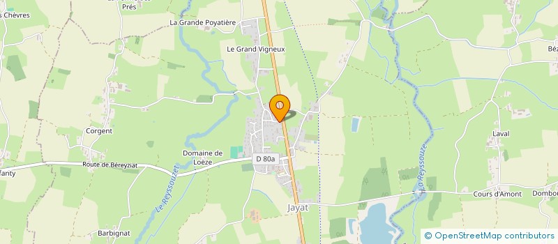 localisation de l'entreprise ROYAN  JAYAT