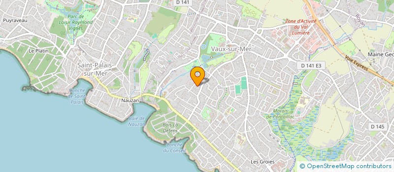 localisation de l'entreprise ROYAN LOC  VAUX-SUR-MER