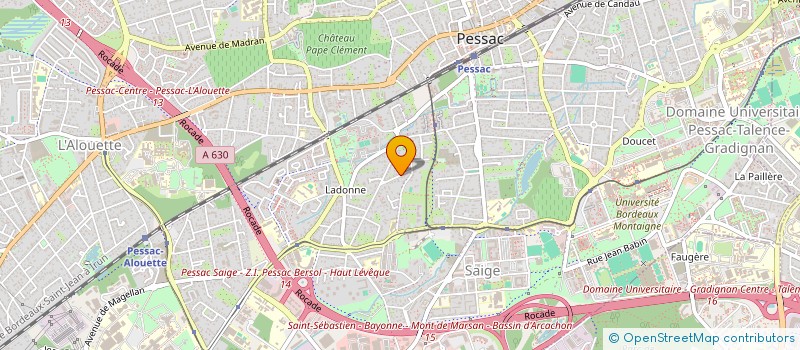 localisation de l'entreprise ROYAN PATRIMOINE  PARENTIS-EN-BORN