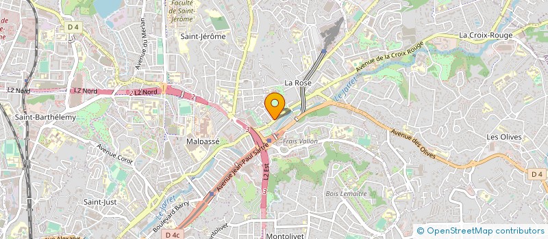 localisation de l'entreprise ROYANNEZ ELIANE ET PIERRE à MARSEILLE