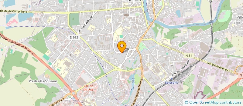 localisation de l'entreprise ROYAUME D ENFANTS à SOISSONS