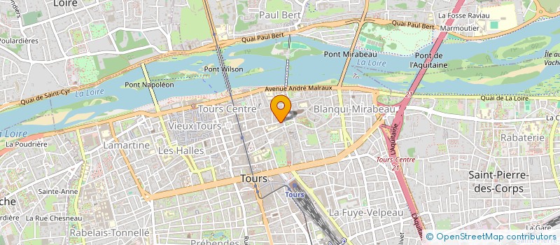 localisation de l'entreprise ROYAUME DE TAPIS à TOURS