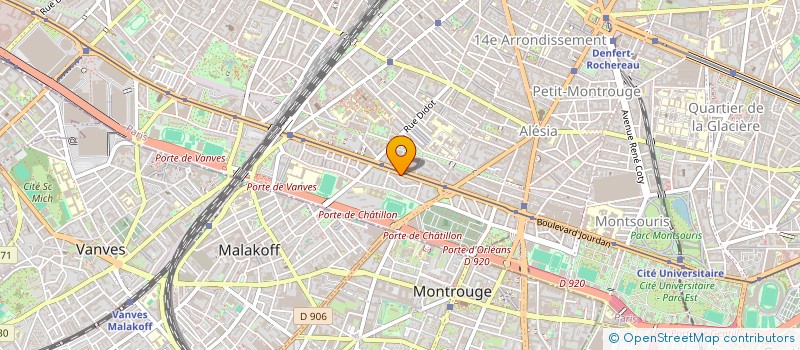 localisation de l'entreprise ROYAUME DES ORCHIDEES  PARIS