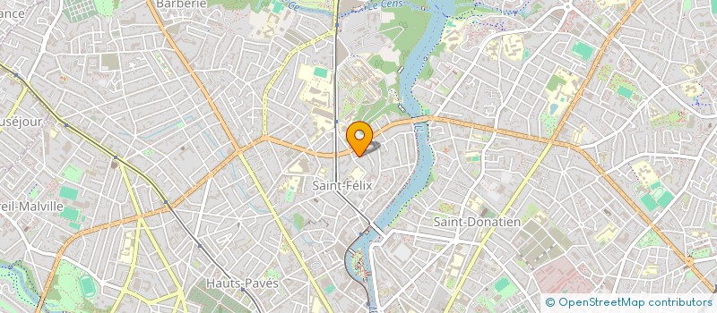 localisation de l'entreprise ROYCI à NANTES