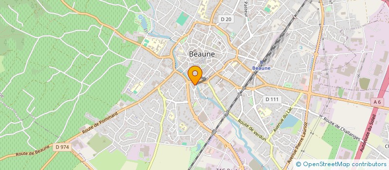 localisation de l'entreprise ROYE LABAUME à BEAUNE