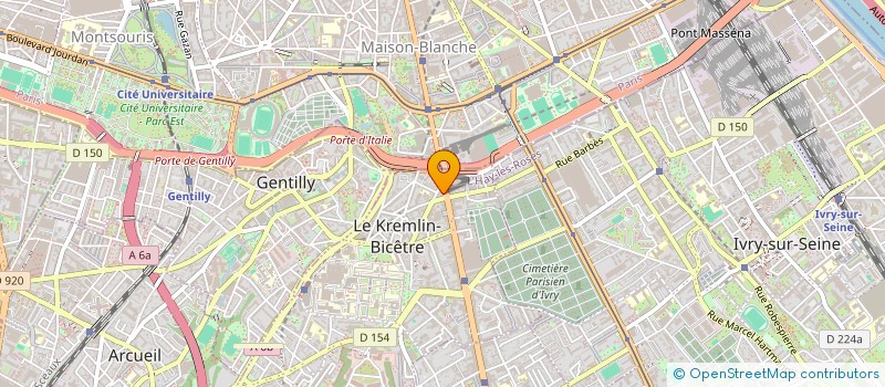 localisation de l'entreprise ROYEM à LE KREMLIN-BICETRE