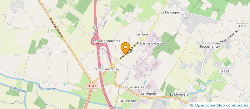 localisation de l'entreprise ROYER  NEUILLE