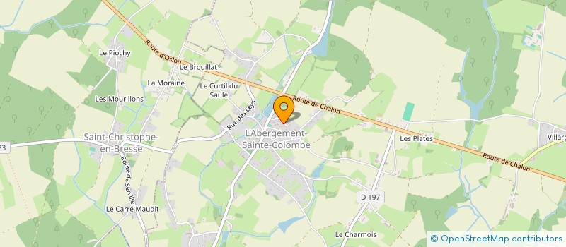 localisation de l'entreprise ROYER  L'ABERGEMENT-SAINTE-COLOMBE