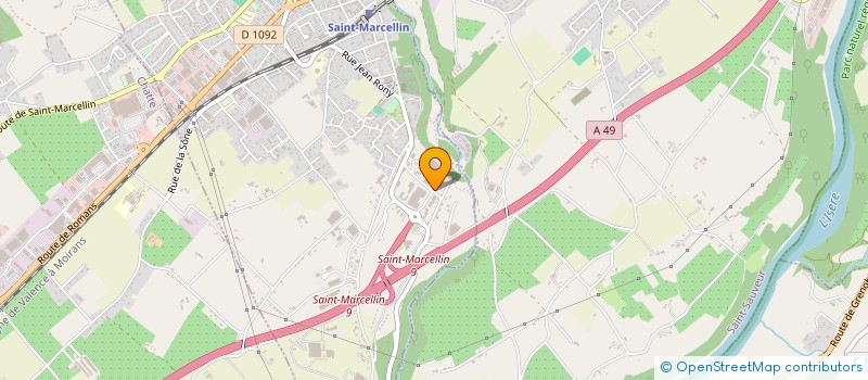 localisation de l'entreprise ROYER AVENTURE ITINERAIRES DECOUVERTE  SAINT-MARCELLIN