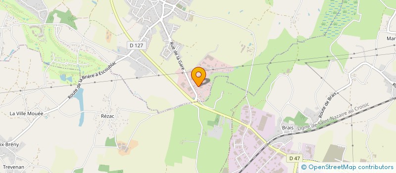 localisation de l'entreprise ROYER ELECTRONIC à SAINT-ANDRE-DES-EAUX