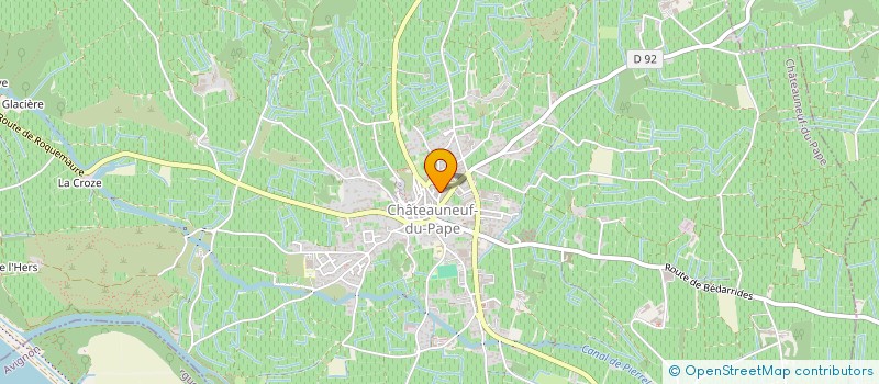 localisation de l'entreprise ROYER JEAN  CHATEAUNEUF-DU-PAPE