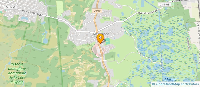 localisation de l'entreprise ROYER THELLIER  MERLIMONT