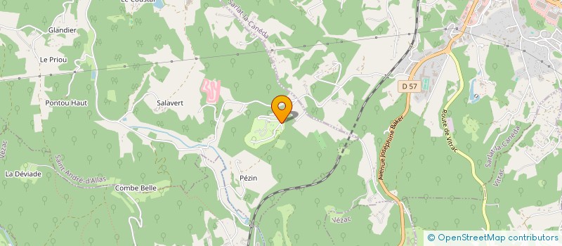 localisation de l'entreprise ROYERE  SAINT-ANDRE-D'ALLAS