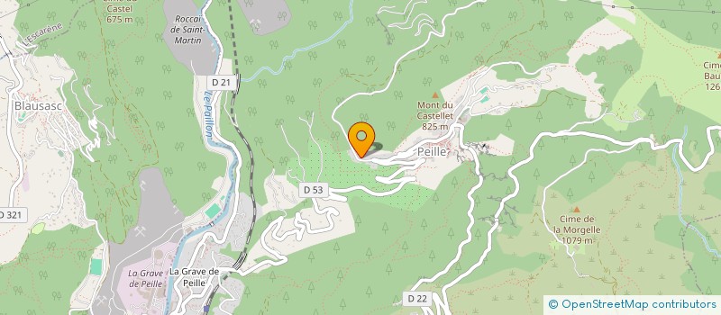 localisation de l'entreprise ROYET-PEILLE  PEILLE