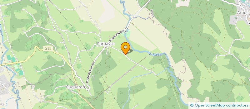 localisation de l'entreprise ROYIMMO  PARBAYSE
