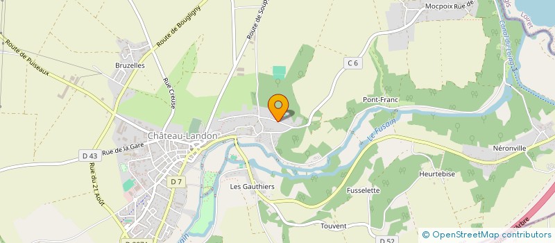 localisation de l'entreprise ROYIMPEX GROUP  CHATEAU-LANDON