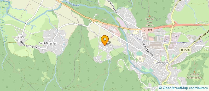 localisation de l'entreprise ROYMODUS à FAVERGES-SEYTHENEX