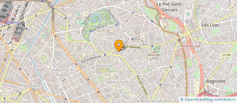 localisation de l'entreprise ROZ-ALIM  PARIS