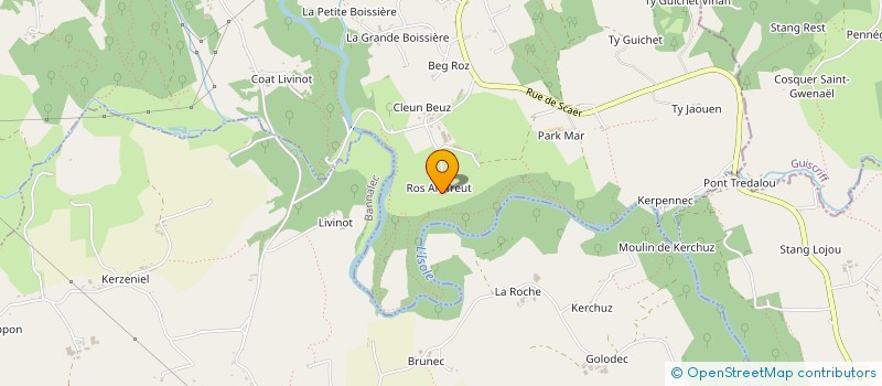 localisation de l'entreprise ROZ AN FEST  SCAER