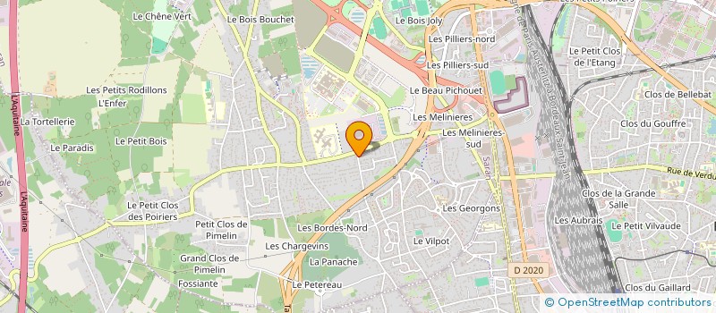 localisation de l'entreprise ROZ NOIRE à SARAN