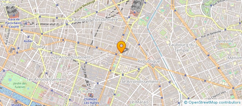 localisation de l'entreprise ROZA  PARIS