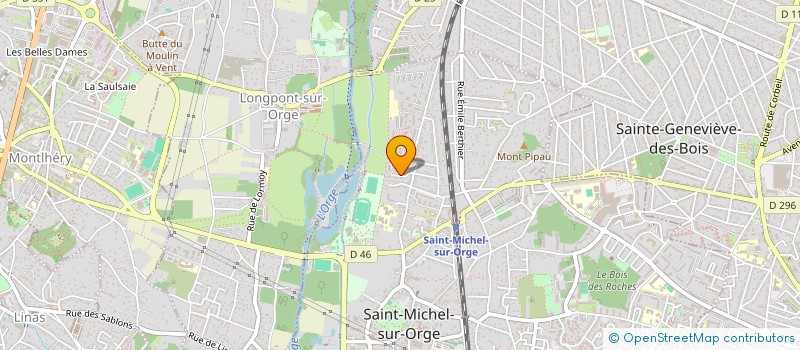 localisation de l'entreprise ROZA à SAINT-MICHEL-SUR-ORGE