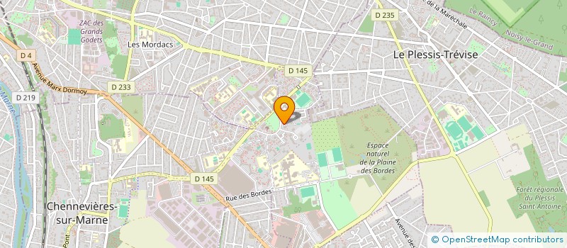 localisation de l'entreprise ROZA  CHENNEVIERES-SUR-MARNE