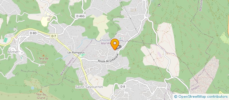 localisation de l'entreprise ROZAIMAR  SAINT-SAVOURNIN