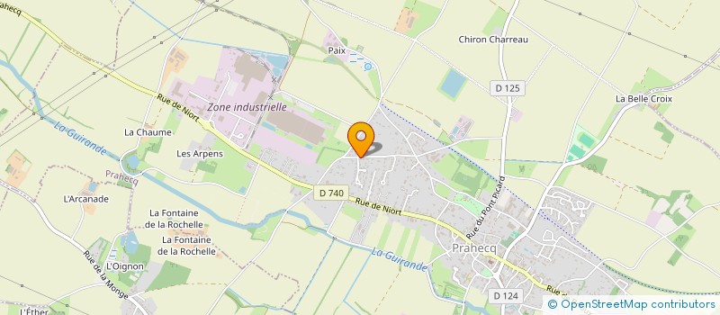 localisation de l'entreprise ROZAL  PRAHECQ