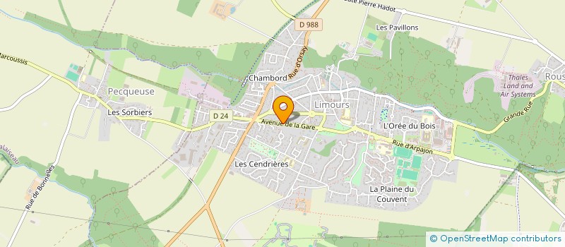 localisation de l'entreprise ROZANOVY à LIMOURS