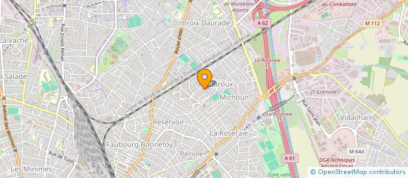 localisation de l'entreprise ROZARIO à TOULOUSE