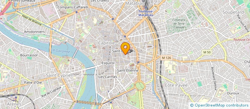 localisation de l'entreprise ROZARIO & GOMES à TOULOUSE
