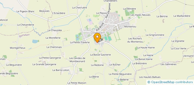 localisation de l'entreprise ROZE  DOMALAIN