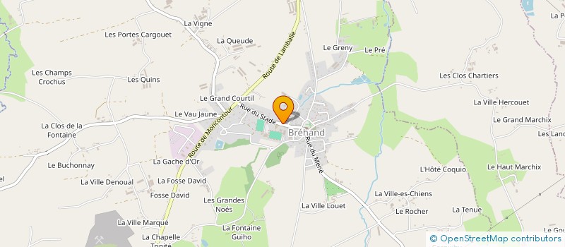 localisation de l'entreprise ROZE EXPERTISES à BREHAND