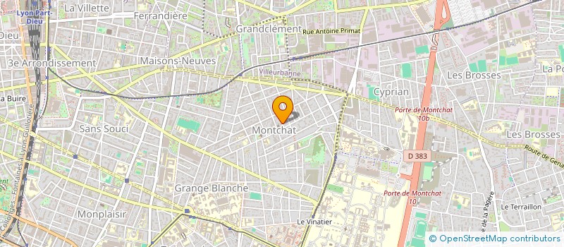 localisation de l'entreprise ROZEL IMMOBILIER  LYON 3EME