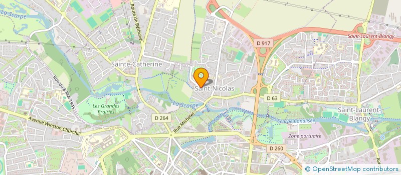 localisation de l'entreprise ROZEN  SAINT-NICOLAS