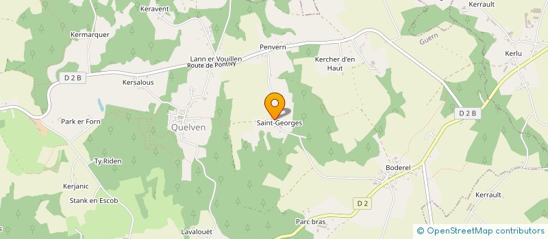 localisation de l'entreprise ROZENN-AER à PLUMELIAU-BIEUZY
