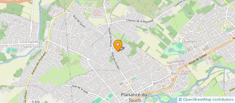 localisation de l'entreprise ROZIE  PLAISANCE-DU-TOUCH