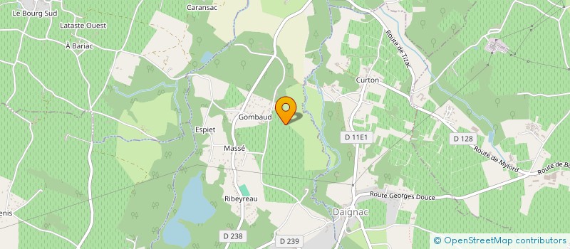 localisation de l'entreprise ROZIER  CAMIAC-ET-SAINT-DENIS