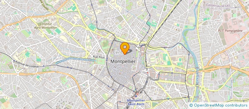 localisation de l'entreprise ROZIER PATRIMOINE à MONTPELLIER
