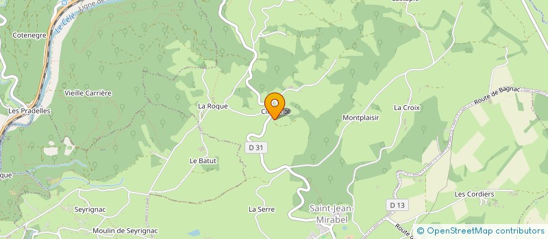 localisation de l'entreprise ROZIERES JEAN-LUC  FELZINS