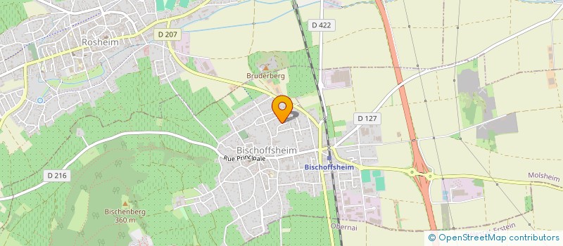 localisation de l'entreprise ROZLAZLY à BISCHOFFSHEIM