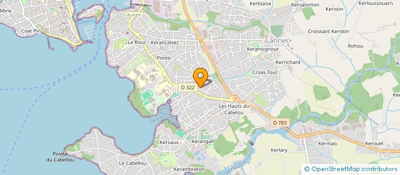 localisation de l'entreprise ROZMALOU  CONCARNEAU