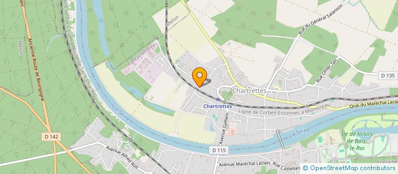 localisation de l'entreprise ROZO  CHARTRETTES