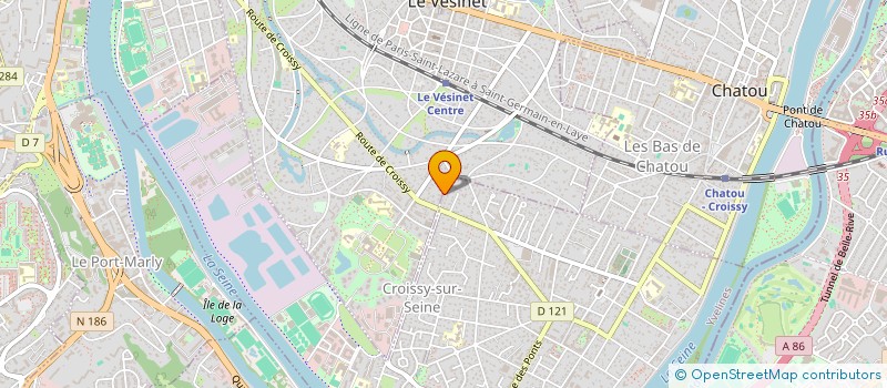 localisation de l'entreprise ROZVEN  CROISSY-SUR-SEINE