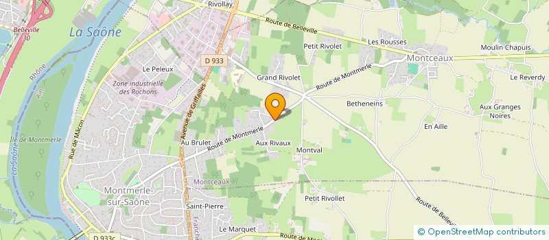 localisation de l'entreprise ROZZE PRODUCTION à FRANCHELEINS