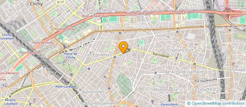 localisation de l'entreprise RP 2000  PARIS